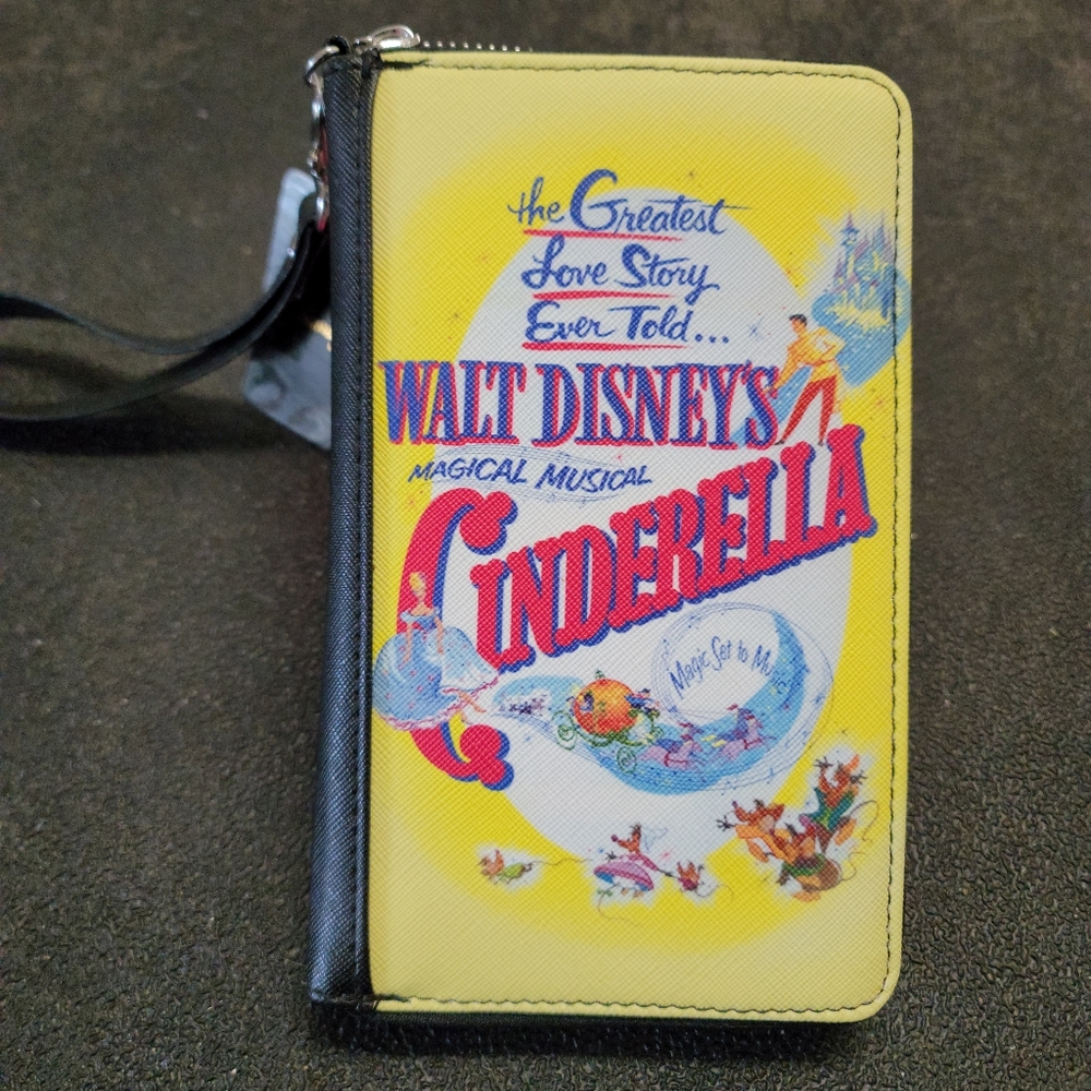 Disney Buckle down Cinderella poster cover Wallet